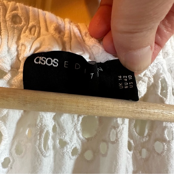 ASOS women’s dress size 10 white maxi - Picture 3 of 9